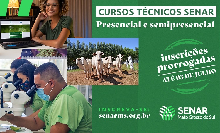 Prorrogadas as inscrições para as vagas de cursos técnicos