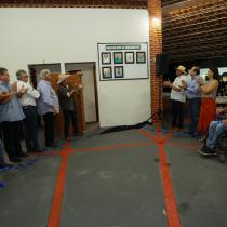 Presidente da Famasul participa de inauguração da galeria de Ex-presidentes do Sindicato de Jardim