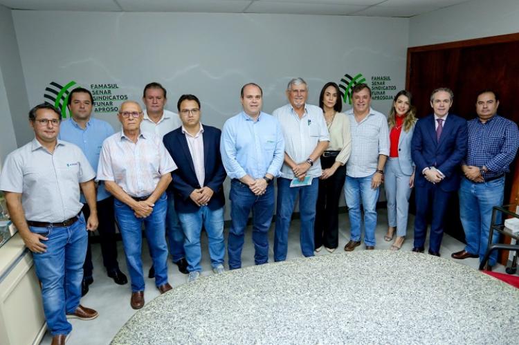 Famasul, Acrissul, Governo de MS e parlamentares se reúnem para traçar alternativas aos conflitos agrários no estado